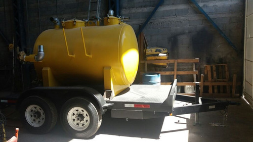 Remolque Con Tanque Séptico Para Desazolve, Cap. 2,500 Lts