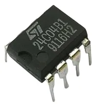 Comprar 10x 24c04 Memoria Dip-8  Eeprom  Ecu Reemplaza 24c01 24c02