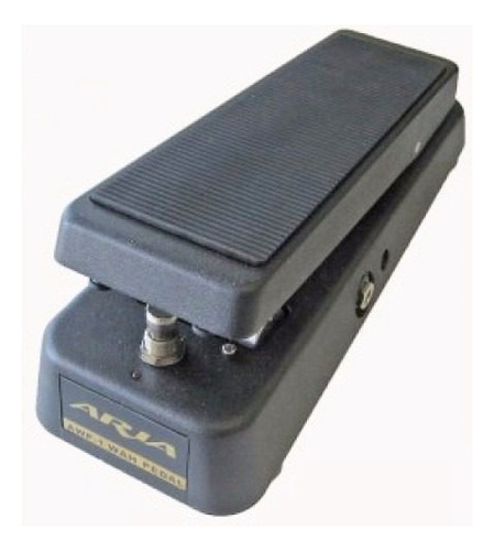 Pedal De Efecto Para Guitarra Aria Wah Wah C Bypass Color Negro