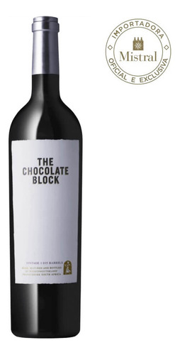 Vinho Tinto The Chocolate Block 2020 Boekenhoutskloof 750ml