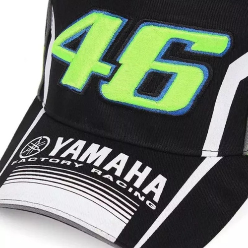 K Gorra Yamaha Racing Ajustable, Resistente Al Viento Y Al