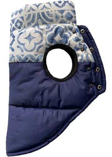 Imagen 4 de 9 de Campera Inflada Impermeable Talles Grandes