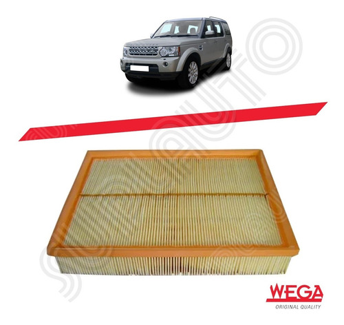 Filtro De Ar  Discovery Iii  Range Rover 2005/ Wega Fap9023