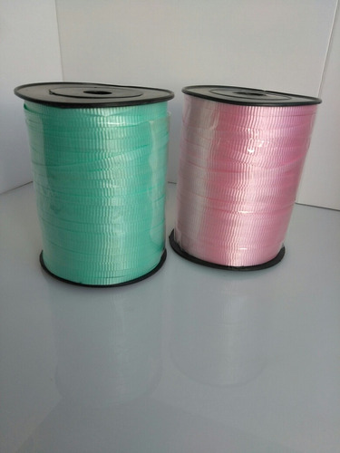 Cintas Curling Ribbon Colores Pasteles Para Decoraciones 5mm