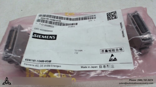 Siemens 6sn1161-1ca00-0ca0, Simodrive Bus Cable, New #24 Ccf