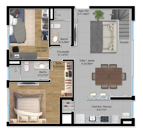 Imagem 27 de 29 de Apartamento Residencial Para Venda, Menino Deus, Porto Alegre - Ap8029. - Ap8029-inc