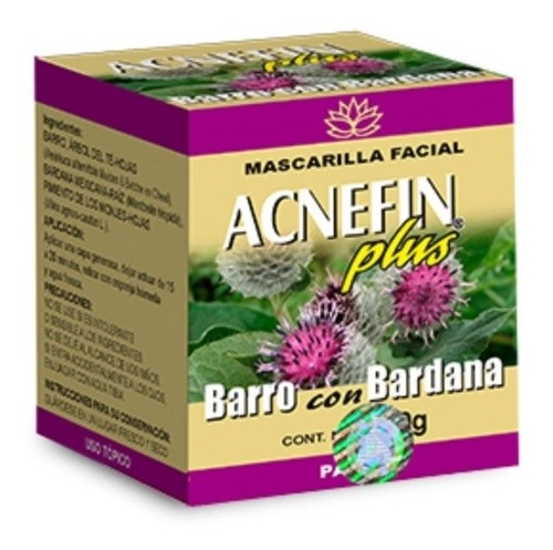 Mascarilla Facial De Barro Acnefin Plus 120g