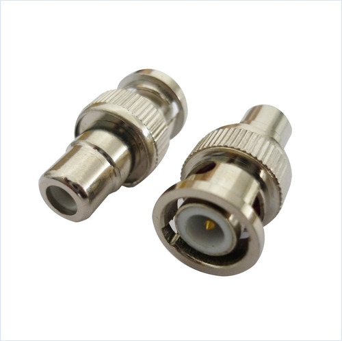 Conectores Bnc Macho - Rca Hembra Convertidor Adaptador