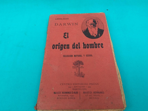 Mercurio Peruano: Libro Origen Hombre Darwin  L18