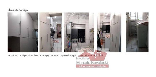 Imagem 5 de 10 de Apartamento Com 3 Dormitórios À Venda, 70 M² Por R$ 670.000,00 - Jabaquara - São Paulo/sp - Ap13413