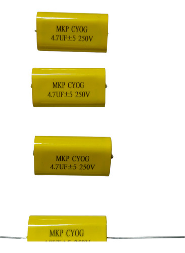 Filtro Condensador 4.7uf 250v Para Driver Y Tweeter