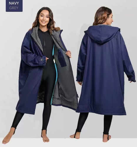 Parkas De Natación Impermeables Bata De Cambio De Surf