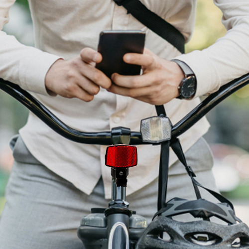 # Kit De Reflectores Delanteros Y Traseros Para Bicicleta