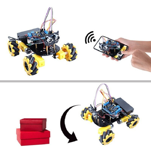 Kit De Robot Inteligente Para Arduino Uno R3 Con Control De