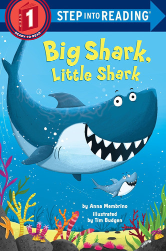 Libro Big Shark, Little Shark (step Into Reading)