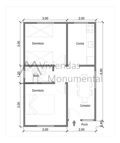 Imagen 10 de 10 de Casas Premoldeadas - Viviendas Monumental -