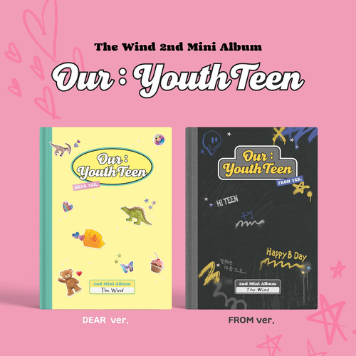 The Wind - 2nd Mini Album Our : Youthteen (2cd Set Ver)