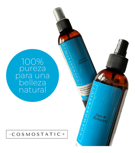 Fortalecedor Capilar Natural Agua De Romero Cosmostatic