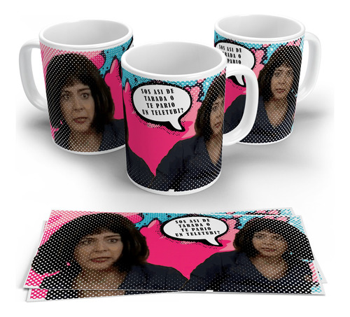 Taza De Ceramica Casados Con Hijos Los Argento 04