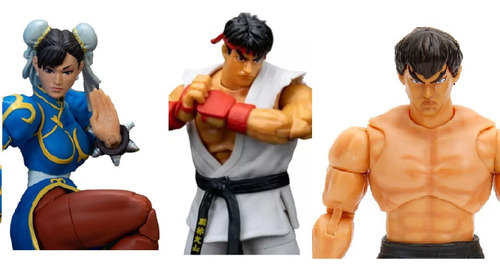 Fei Long, Chunli E Ryu Street Fighter Ii 2