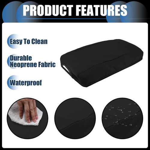 1 Funda Descansa Brazos Para Kia Optima 15-19 Black
