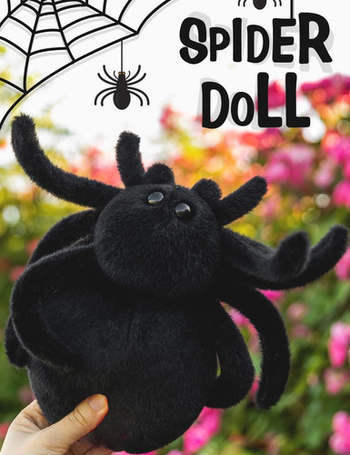 Hwd Muñecas De Araña De Peluche Suaves, Lindos Animales D.