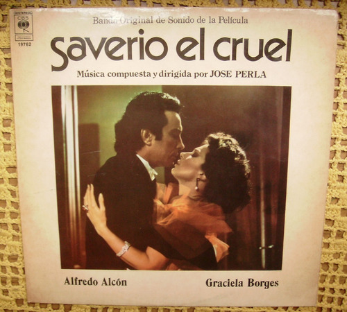 Saverio El Cruel / Soundtrack - Lp Vinilo Promo Jose Perla