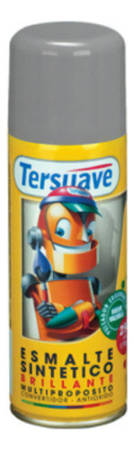 Pintura Aerosol Tersuave Sintetico Brillante 250cc - Deacero Color Amarillo