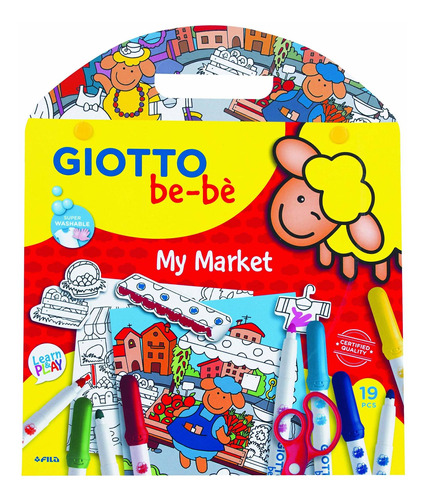 Giotto Be-be My Mercado Fun Actividad Kit Set