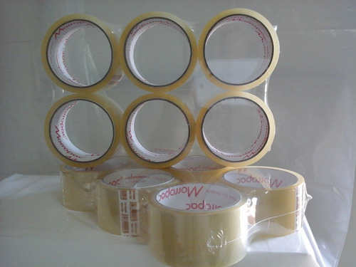 Tape Morropac Marron 35m. Caja De 36 Rollos