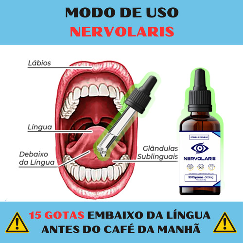 1 Frasco Nervolaris - A Escolha Certa Para Sua Visão