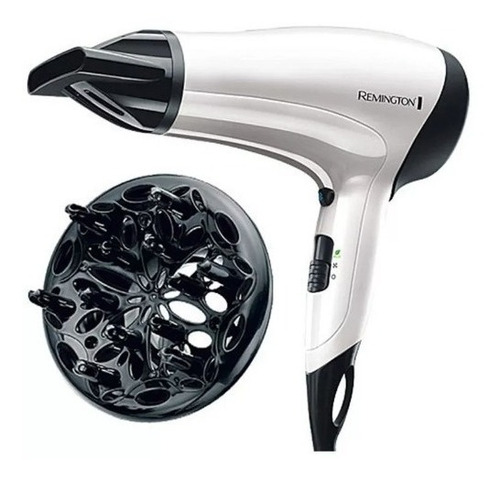 Secador de pelo Remington Power Volume 2000 D3015 blanco 220V