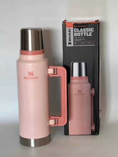 Termo Stanley Rosado 1.4lt Con Manija Plegable Original