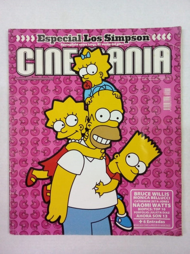 Revista Cinemanía #40 - Ago 2007 - The Simpson - U