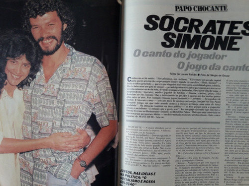 Manchetes 1811 - 1/87 Roberto Carlos, Sócrates, Simone