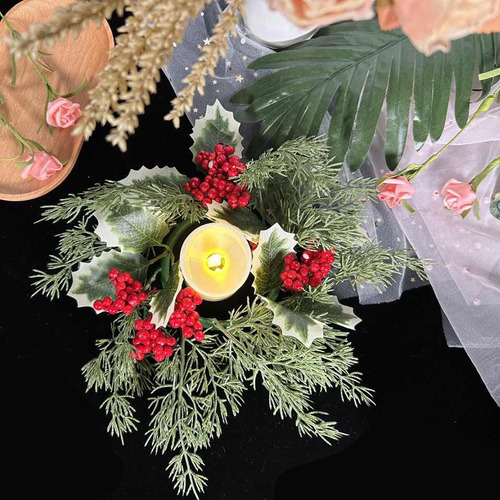 Anel De Vela Vegetação Anéis De Vela Folhas De Eucalipto