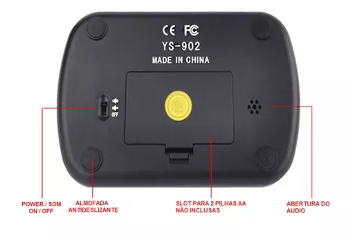 Leap pq9918 relógio de xadrez digital carga usb multifuncional jogo de ir  contagem para cima para baixo xadrez alarme temporizador