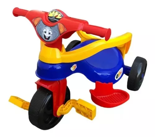 Triciclo Velotrol Infantil C/ Empurrador Motoca Carrinho