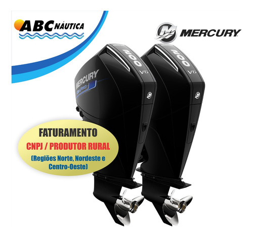 Parelha Mercury 200hp Seapro - Leia Anúncio !!!