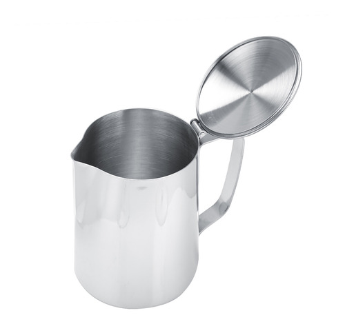 Taza De Acero Inoxidable Para Café Con Tapa Para Espumar Lec