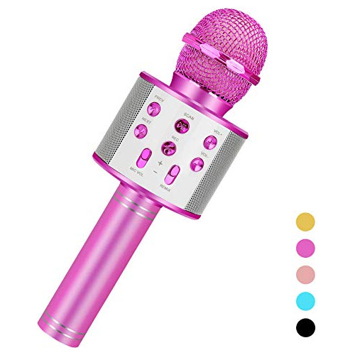 Niskite Microfono Inalambrico Bluetooth Para Karaoke, Juguet