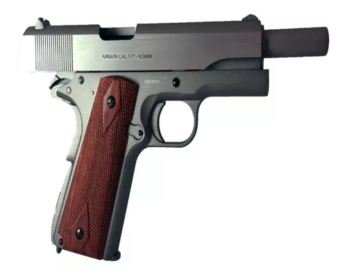 Pistola Balines Co2 Swiss Arms Full Metal 1911 Ss Blowback - Reborn