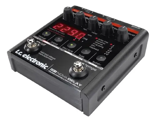 Pedal de efectos Tc Electronic Nd-1 Nova Delay | MercadoLibre