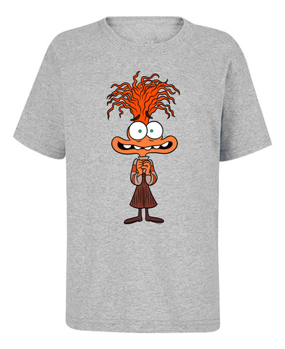 Pixar Playera Infantil Intensamente Ansiedad Oficial