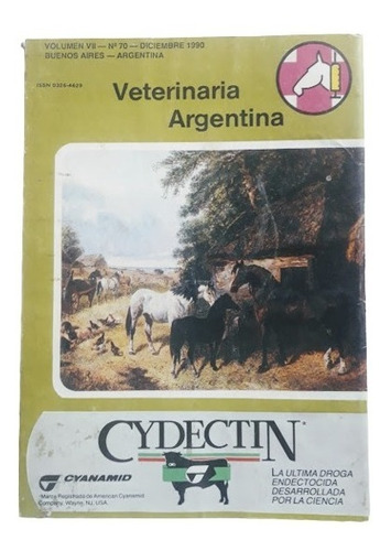 Revista Veterinaria Argentina N° 70 Diciembre 1990