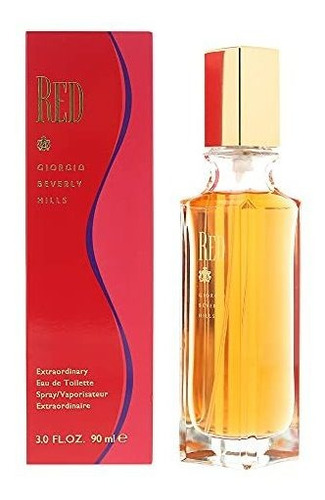 Rojo Por Giorgio Beverly Colinas Para Mujeres - 3 Oz Z5ru8