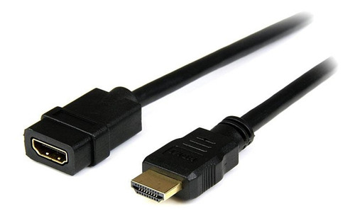 Cable Extensión Video Hdmi Startech 2m 4k Negro Hdext2m /v