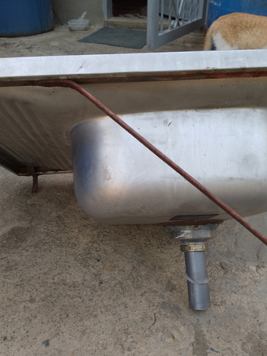 Batea En Acero Inox Marca Teka (Usado)