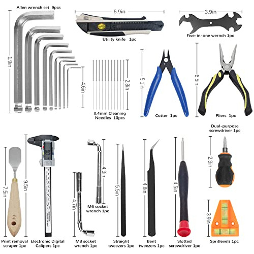 Kit De Herramientas Impresora 3d De 32 Piezas/caja/mont...