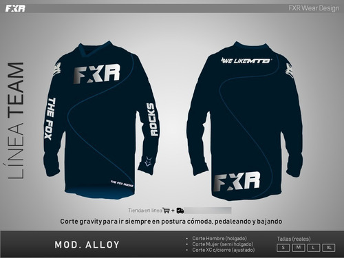 Jersey Fxr Mtb Mod. Team Alloy 